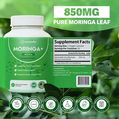 Rosabella Moringa – Natural Cortisol Support To Help Restore Balance Inside and Out