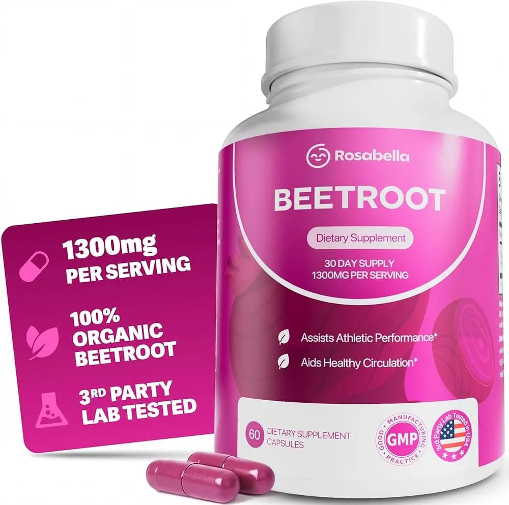 Beetroot Capsules To Support Circulation And Vitality*
